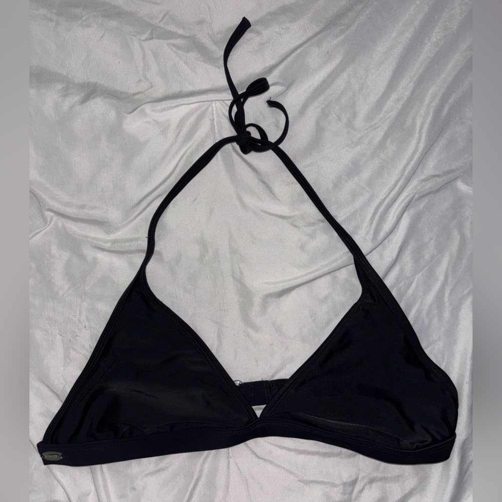 Speedo Black Triangle Bikini Top Swimwear